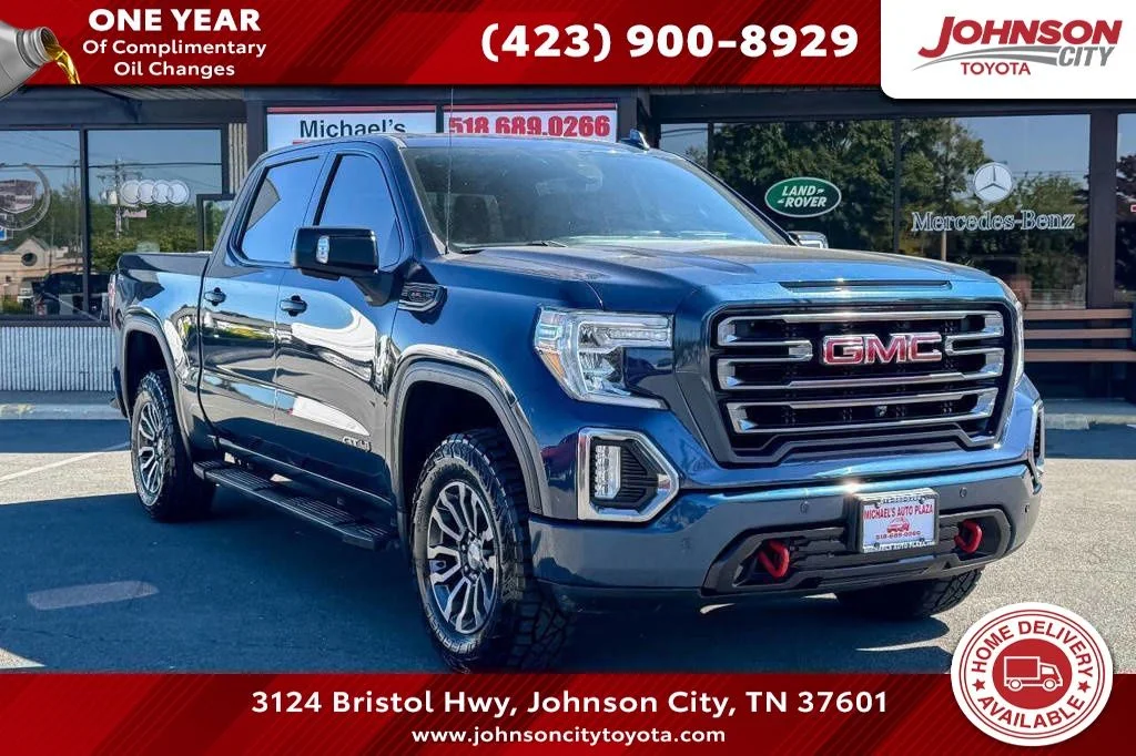 Used 2020 Blue GMC AT4 image 1