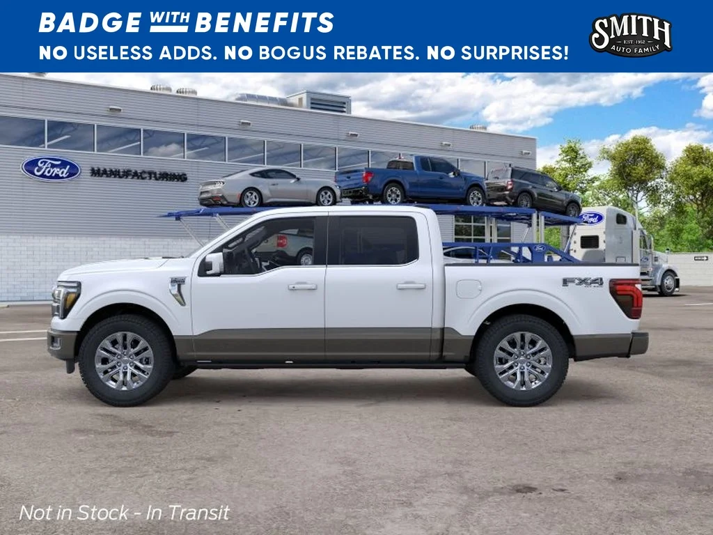 New 2026 Star White Metallic Tri-Coat Ford King Ranch® image 4