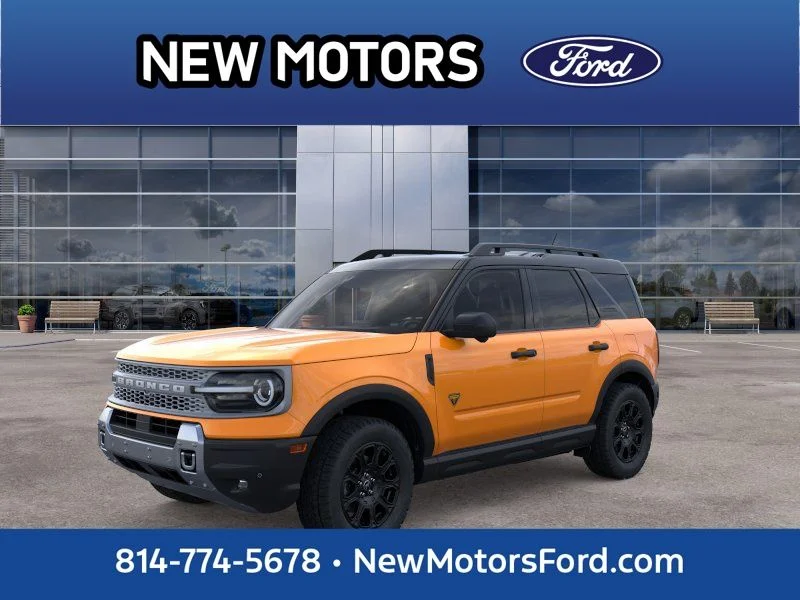 New 2026 Orange Fury Metallic Tri-Coat Ford Badlands® image 1