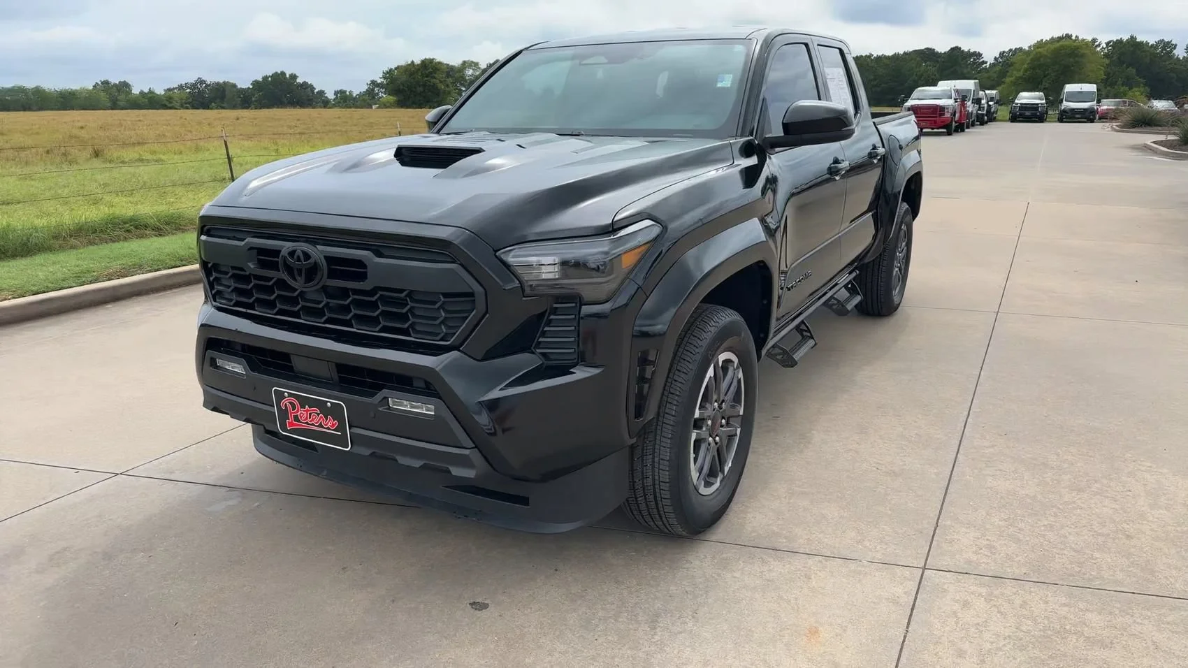Used 2025 Black Toyota TRD Sport image 3