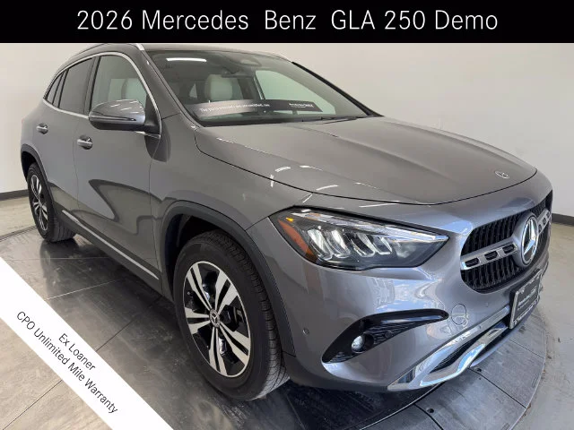 Certified Used 2026 Mountain Gray Metallic Mercedes-Benz GLA 250 image 1