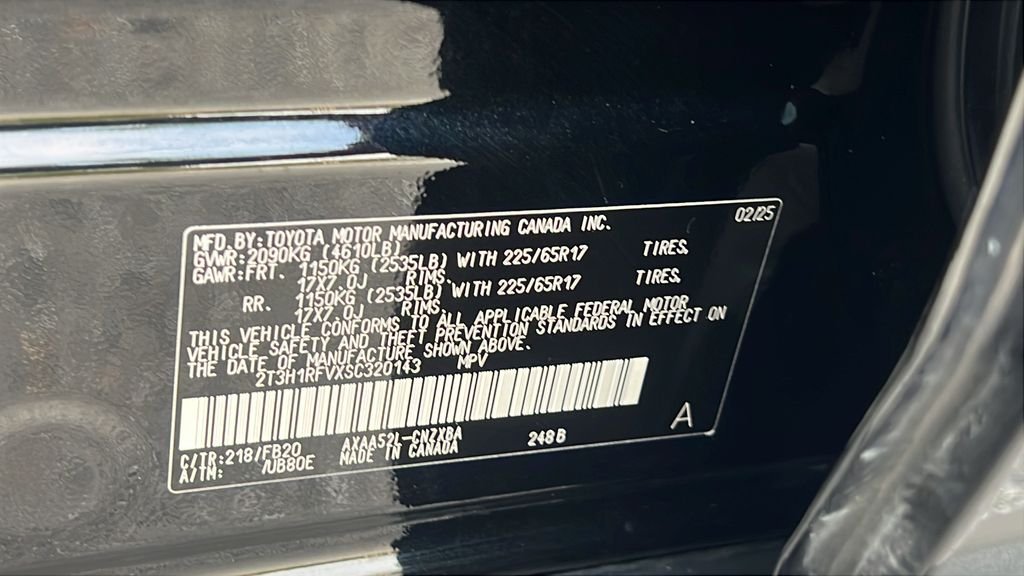 Used 2025 Black Toyota LE image 25