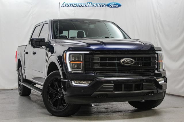 Certified Used 2023 Antimatter Blue Metallic Ford Platinum image 1