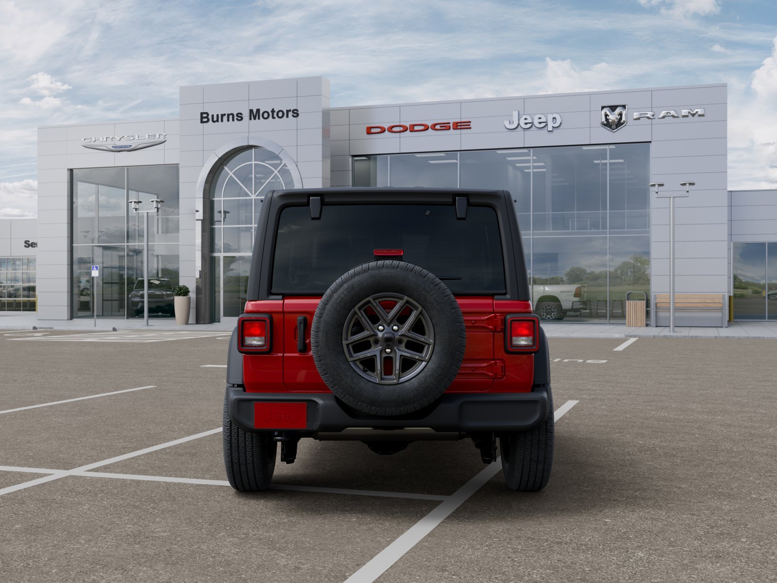 New 2026 Firecracker Red Clearcoat Jeep Sport 4-Door image 33