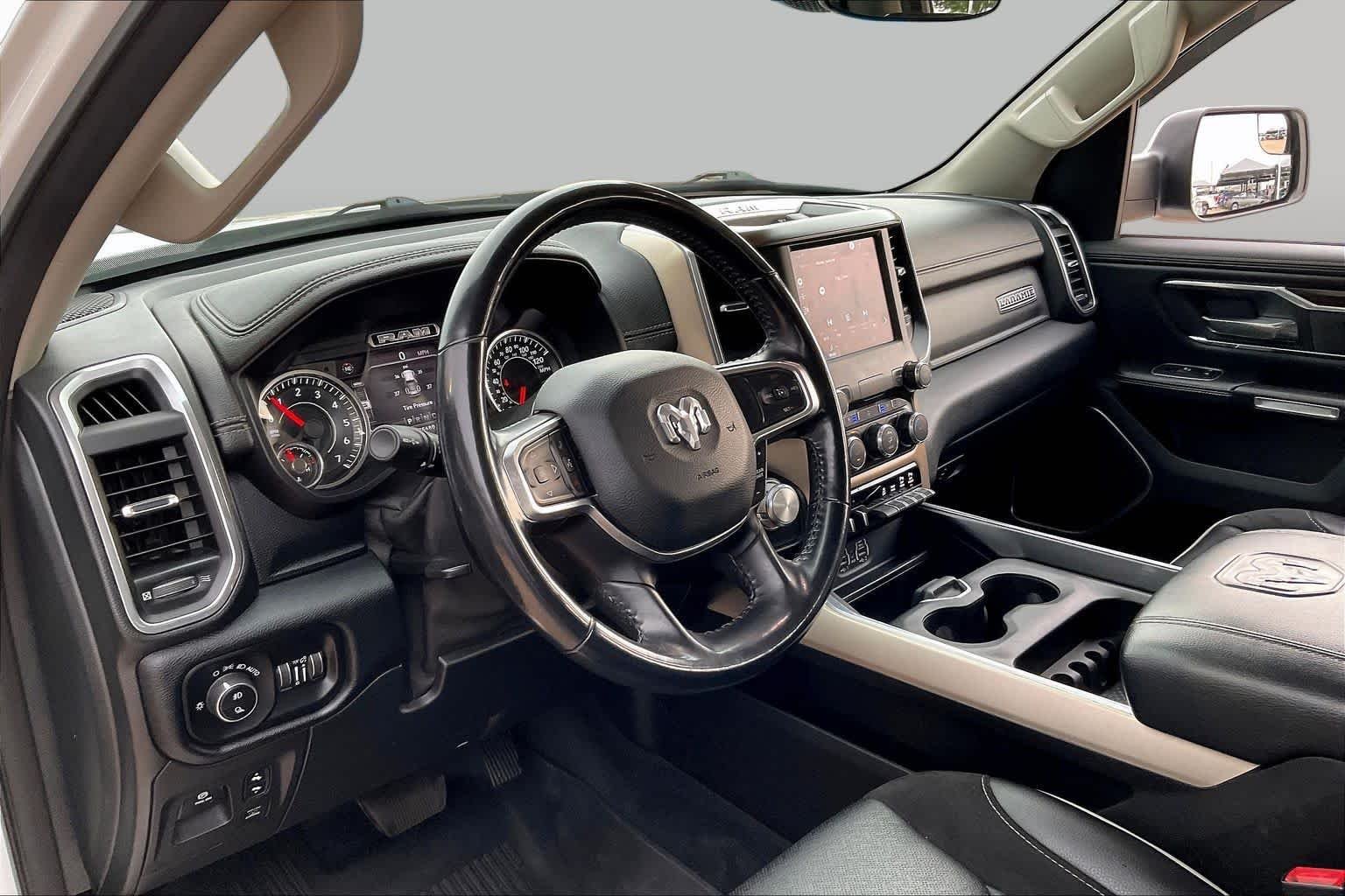 Used 2022 Bright White Clearcoat Ram Laramie image 14