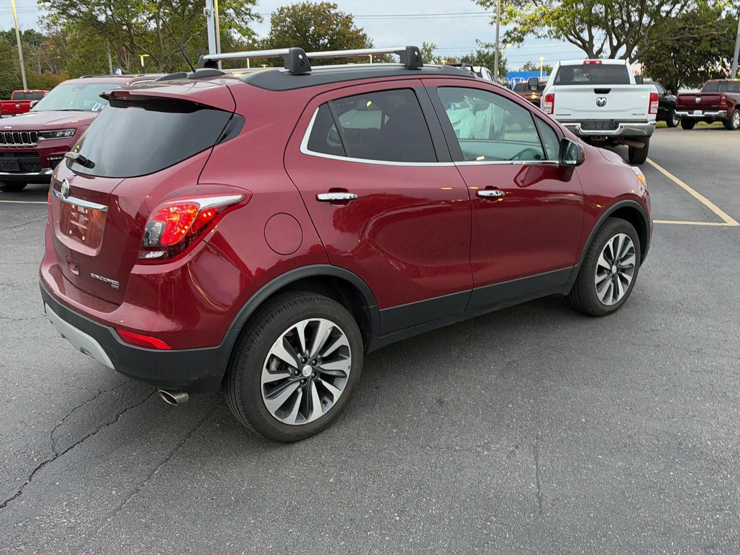 Used 2022 Cinnabar Metallic Buick Preferred image 9