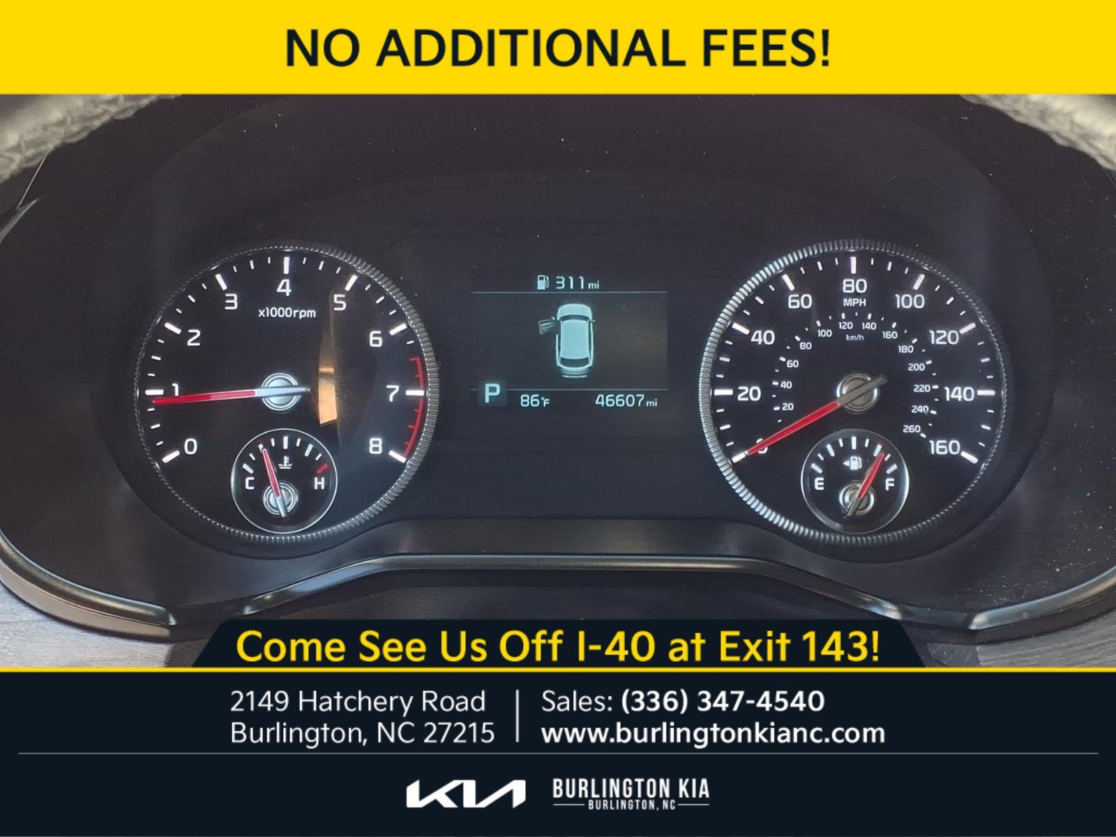 Certified Used 2022 Ebony Black Kia EX image 18