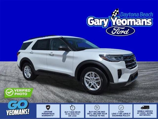 New 2026 Star White Metallic Tri-Coat Ford Active image 1