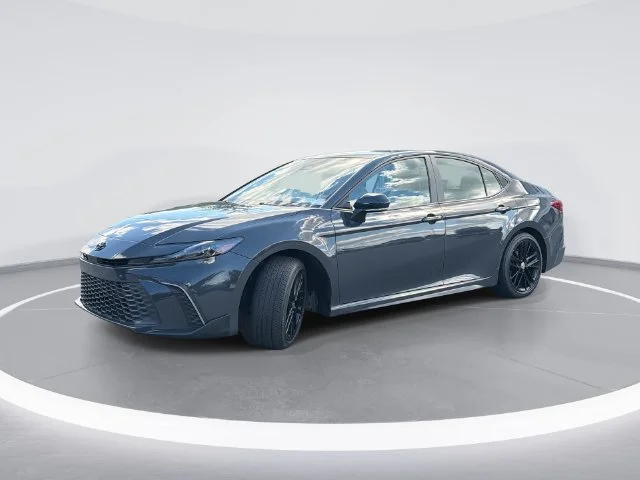 Used 2025 Black Toyota SE image 1