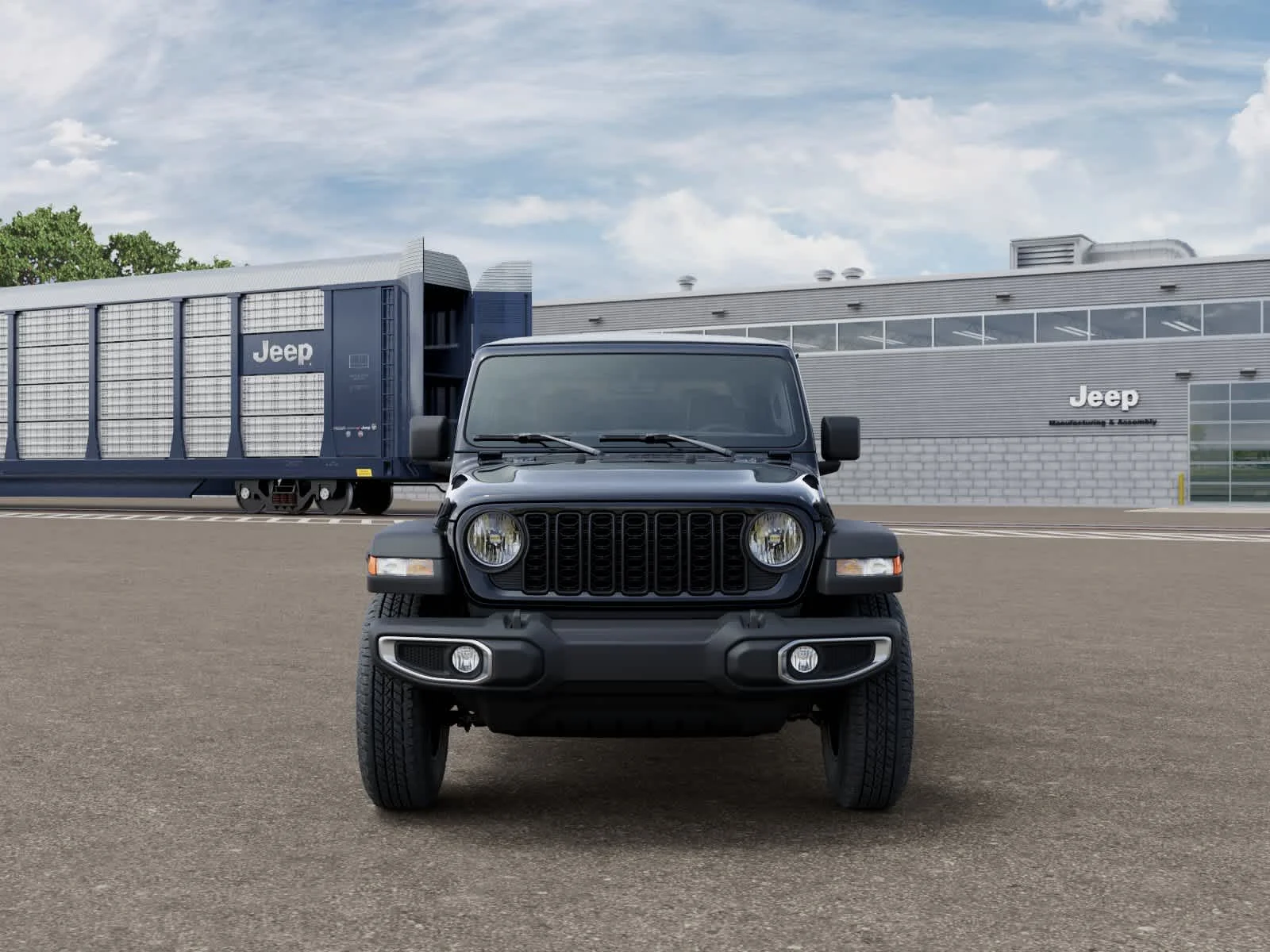 New 2025 Black Clearcoat Jeep Sport image 6