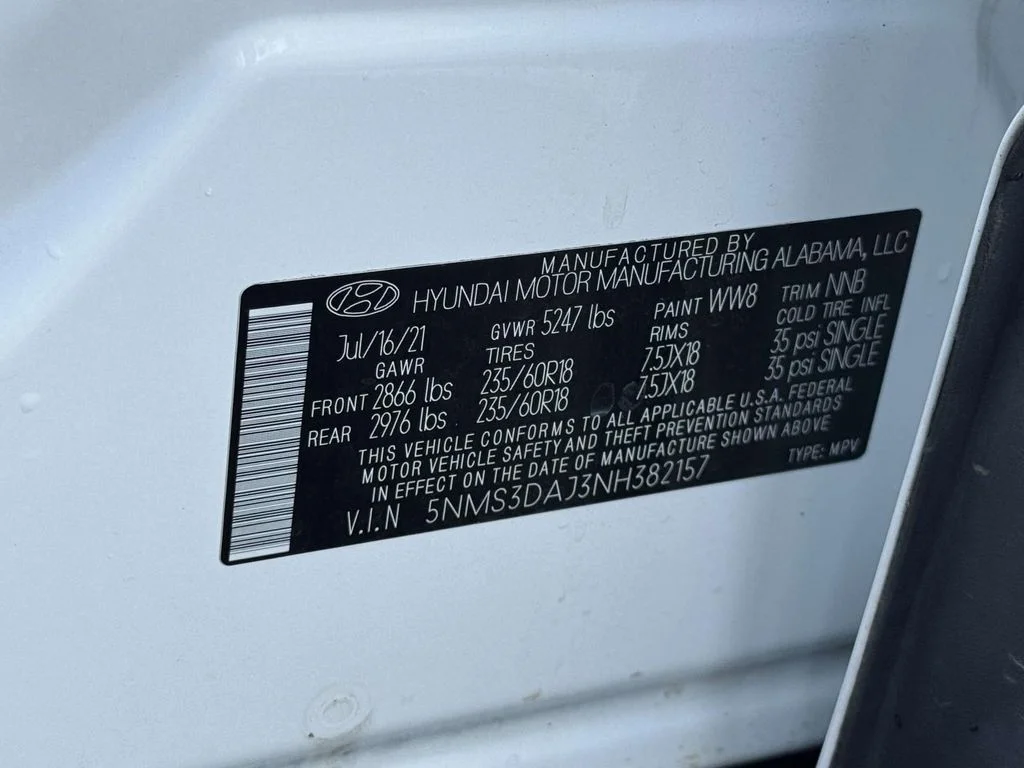 Used 2022 Gray Hyundai SEL image 30