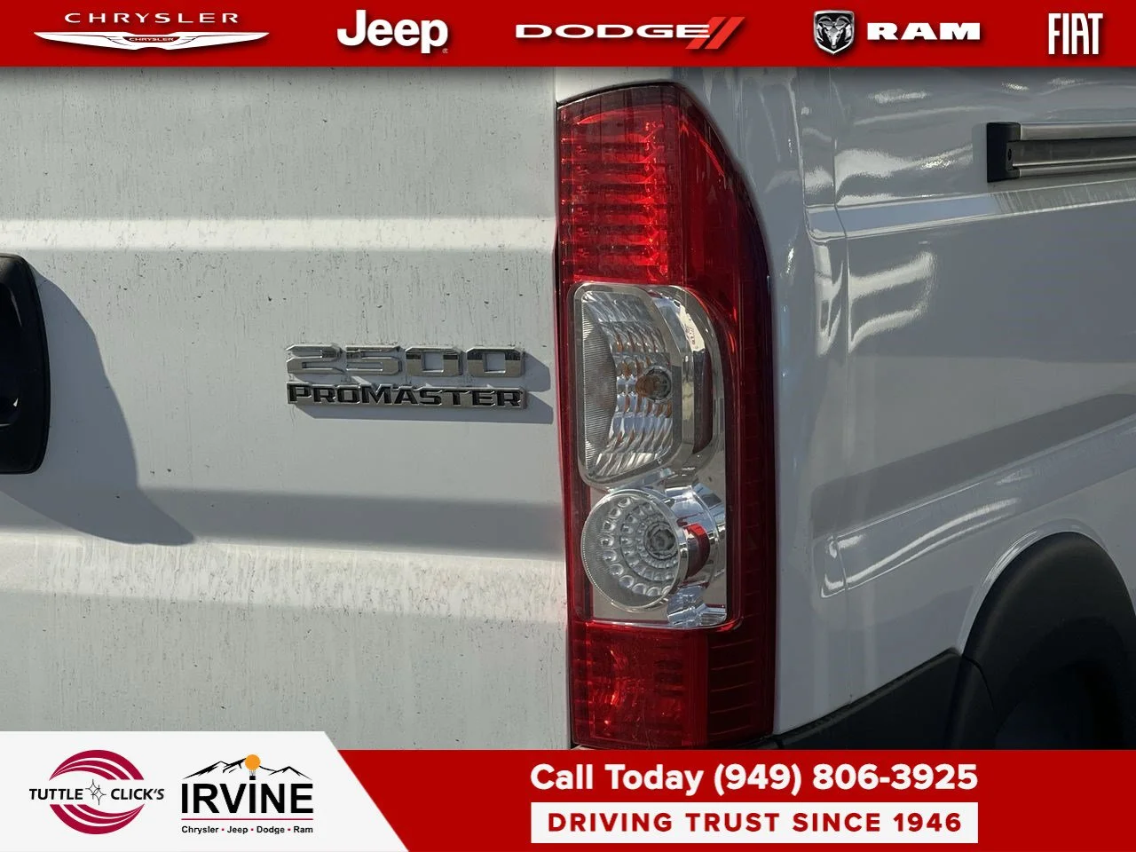 New 2026 Bright White Clear-Coat Exterior Paint RAM Tradesman image 15