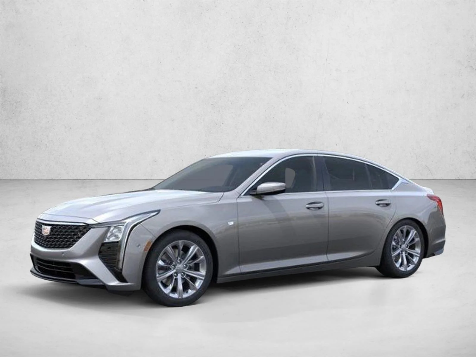 Used 2025 Argent Silver Metallic Cadillac Premium Luxury image 2