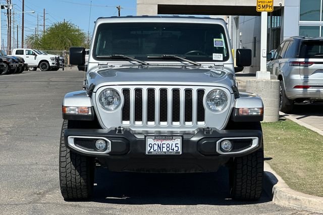 Used 2022 Silver Jeep Unlimited Sahara image 8