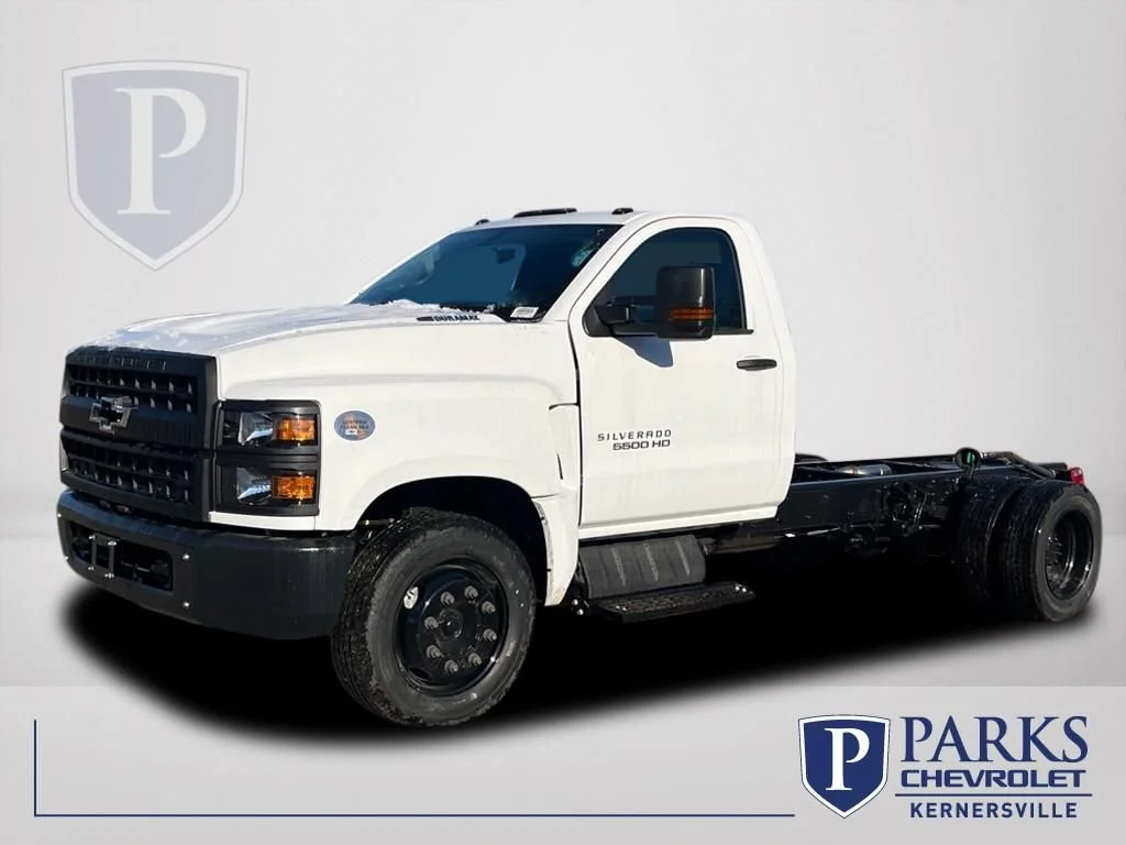 New 2024 Summit White Chevrolet Work Truck image 1