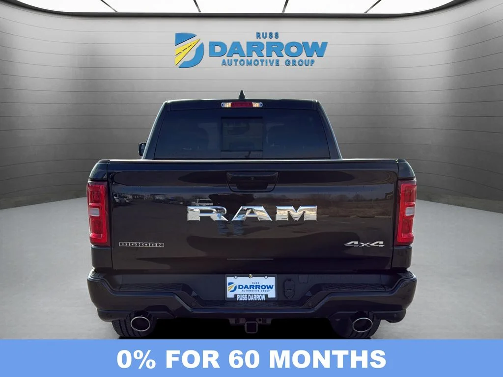 New 2026 Diamond Black Crystal Pearl-Coat Exterior Paint RAM Big Horn/Lone Star image 4
