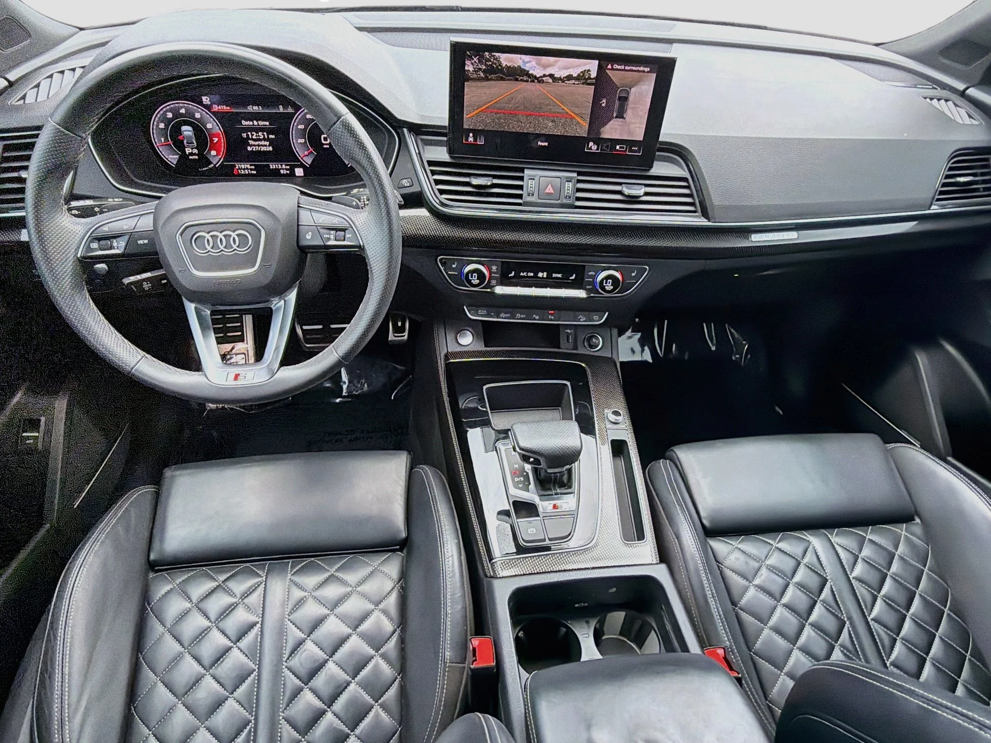 Used 2024 Mythos Black Metallic Audi Prestige image 17