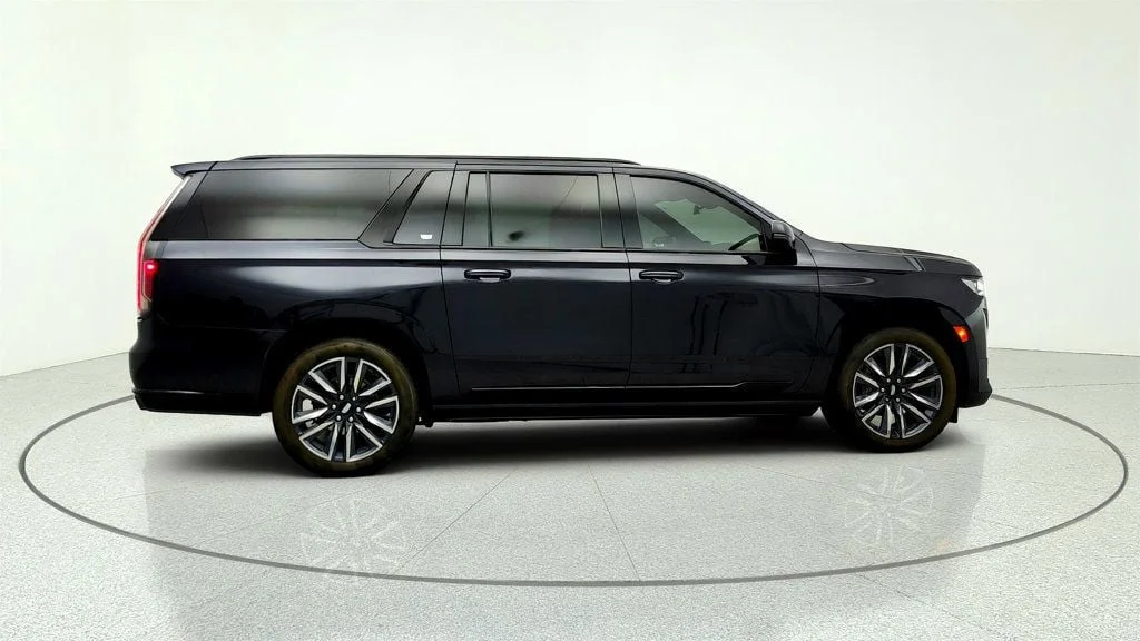 Used 2023 Galactic Gray Metallic Cadillac 4WD 4dr Sport w/ Touring Package & Retractable Steps image 4