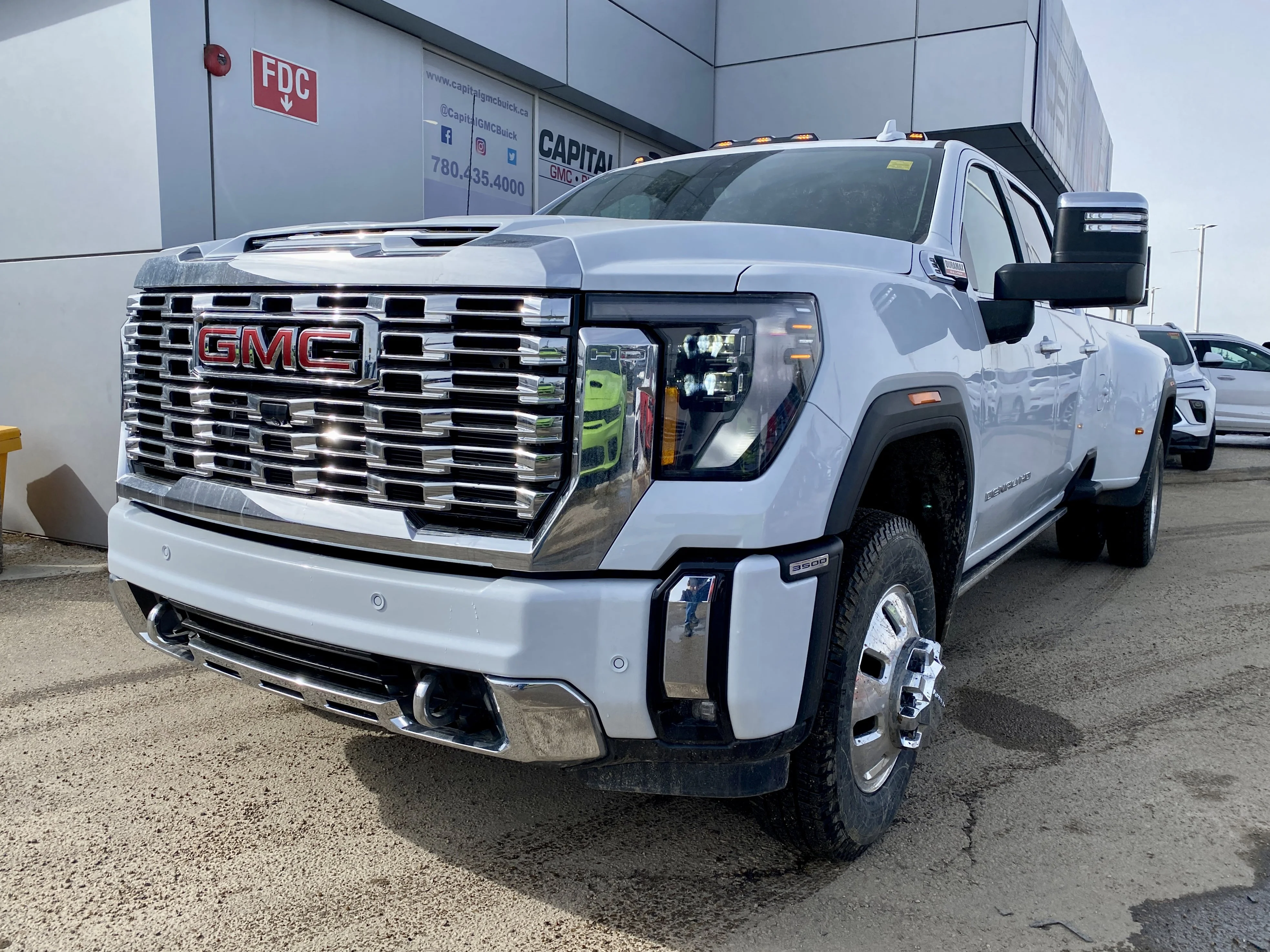 New 2026 GLACIER WHITE TRICOAT GMC Denali image 2