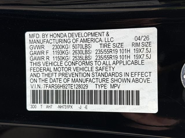 2026 Honda CR-V Sport Touring - Photo 19