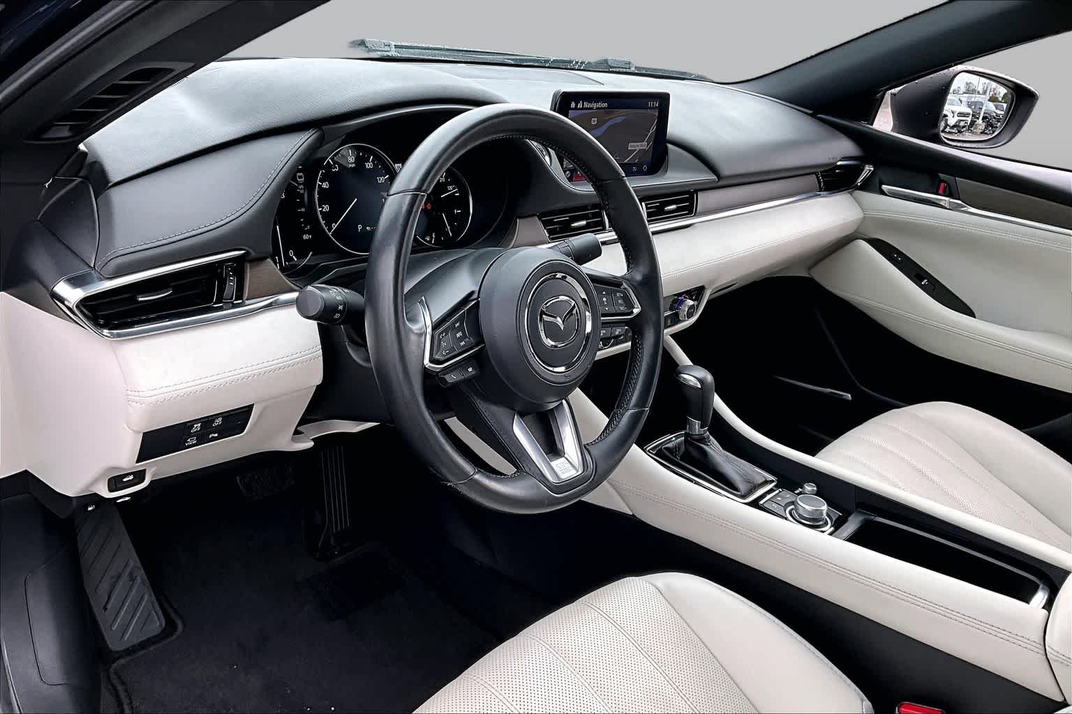 Used 2019 Deep Crystal Blue Mazda Signature image 17