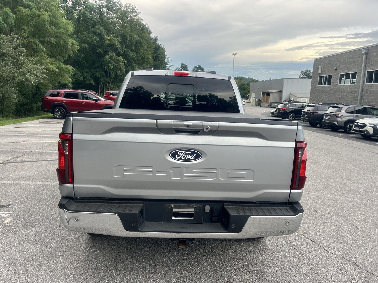 Used 2024 Iconic Silver Ford XLT image 6