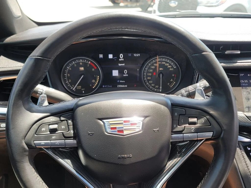 Used 2024 Black Metallic Cadillac Sport image 33