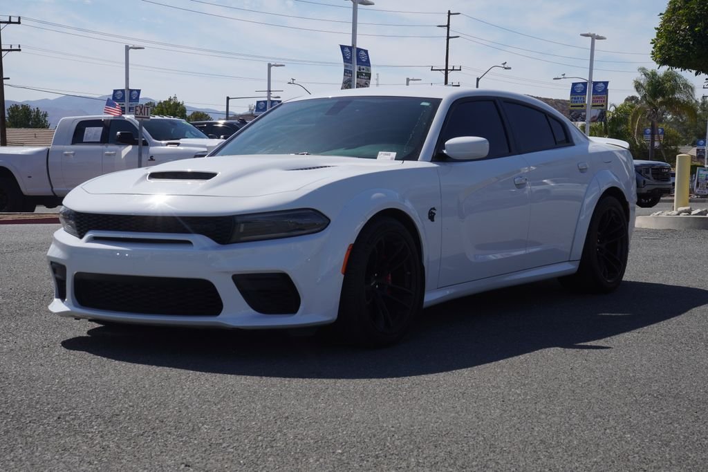 Used 2022 White Dodge SRT Hellcat Widebody image 1