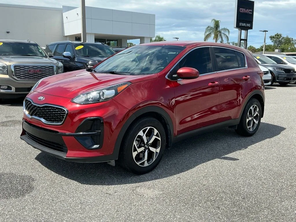 Used 2022 Red Kia LX image 2