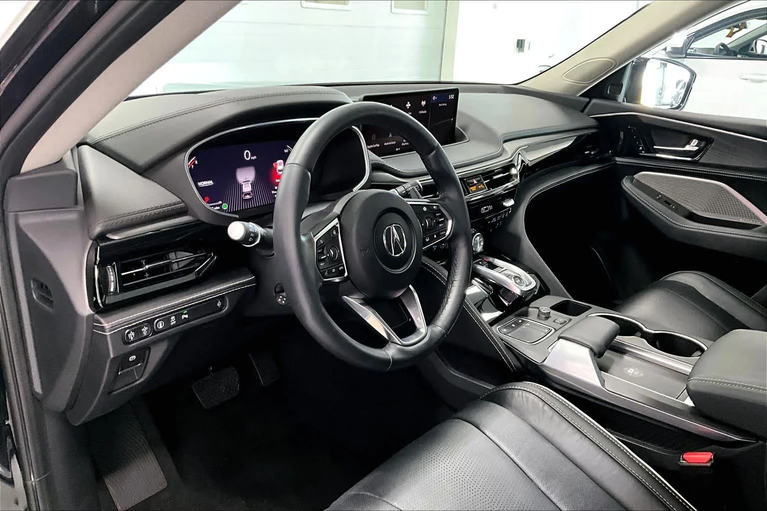 Used 2023 Majestic Black Pearl Acura SH-AWD ADVANCE image 2