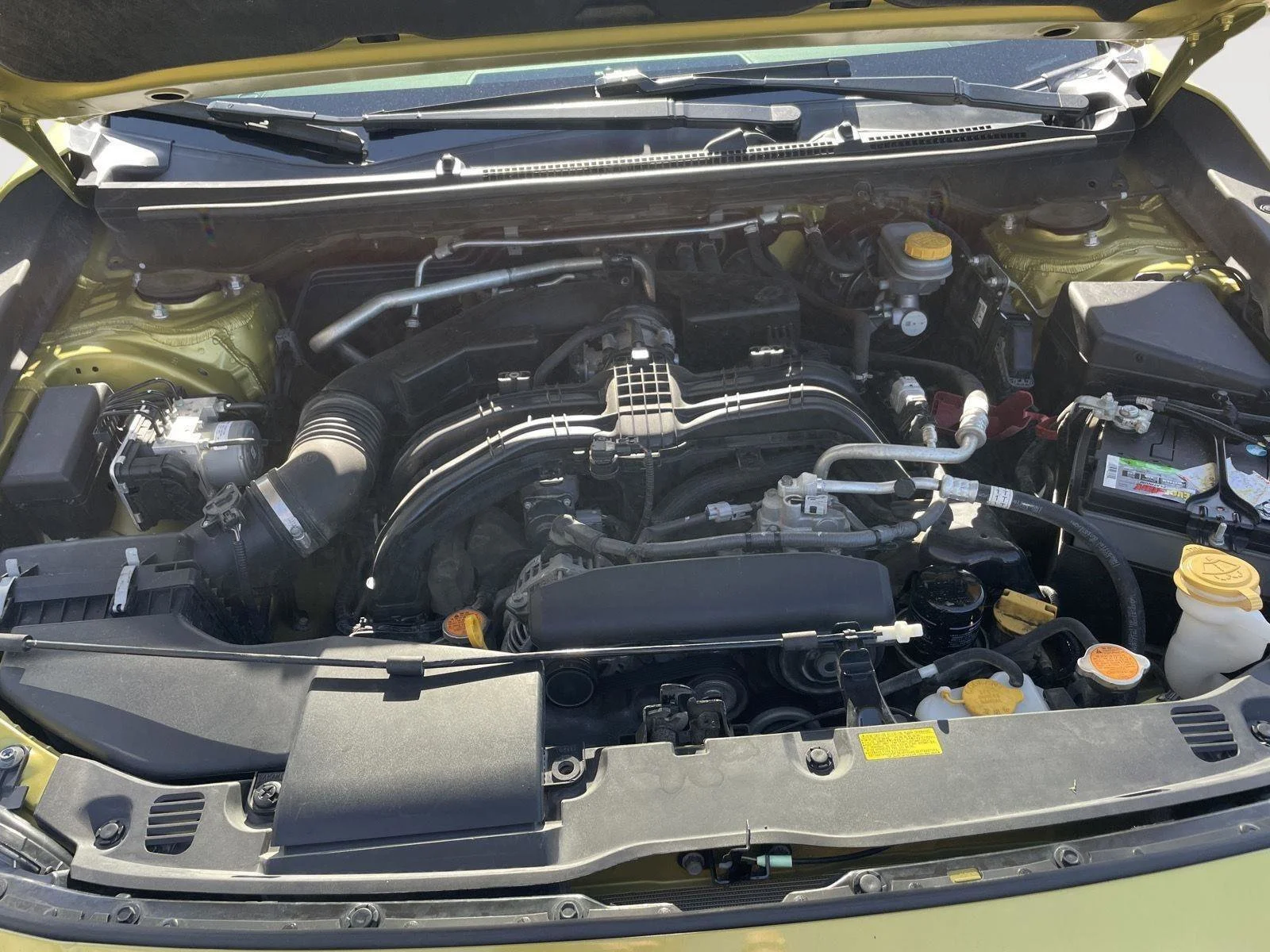 Used 2021 Plasma Yellow Pearl Subaru Sport image 18