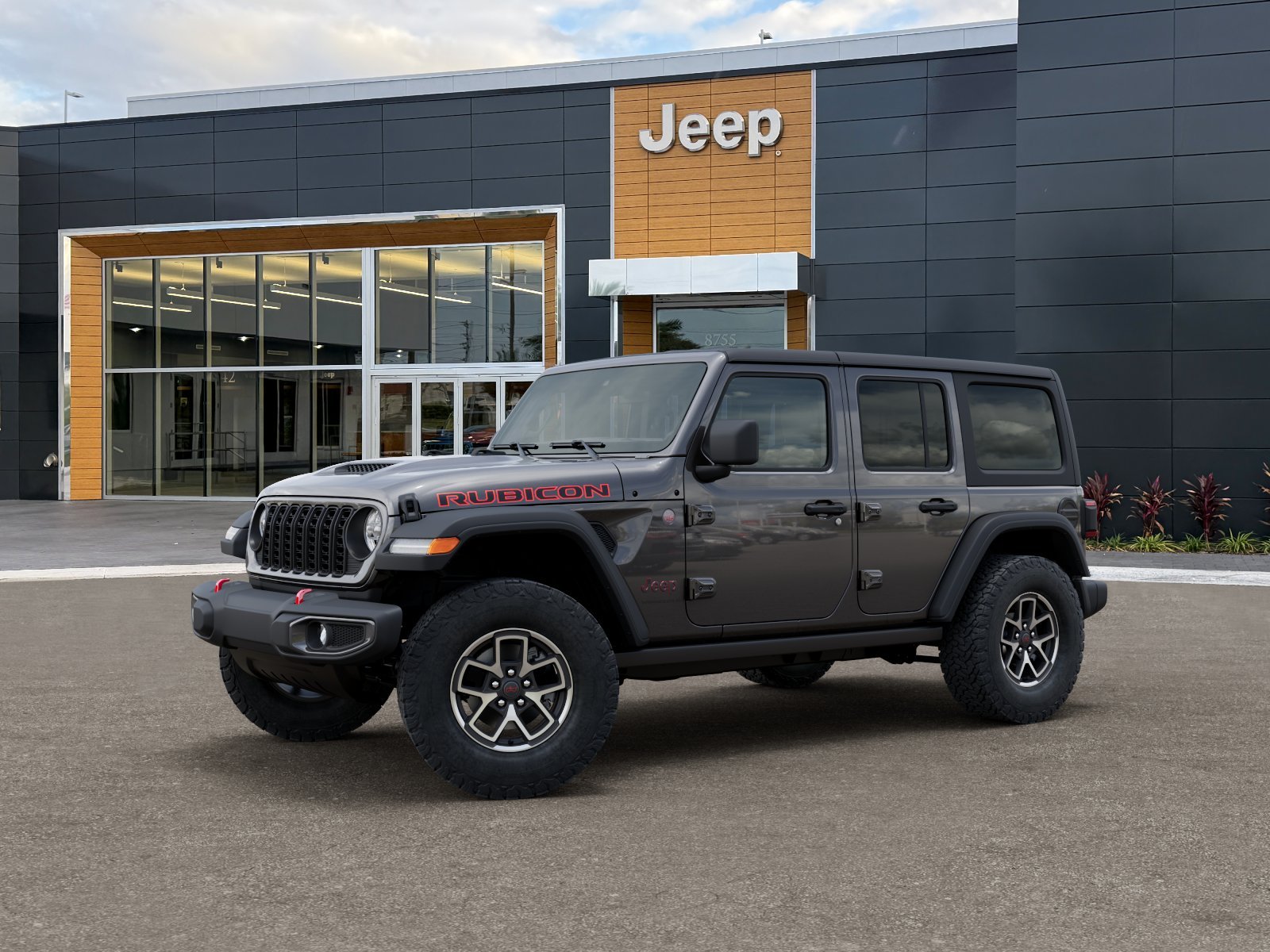 New 2026 Granite Crystal Metallic Clear-Coat Exterior Paint Jeep Rubicon image 32