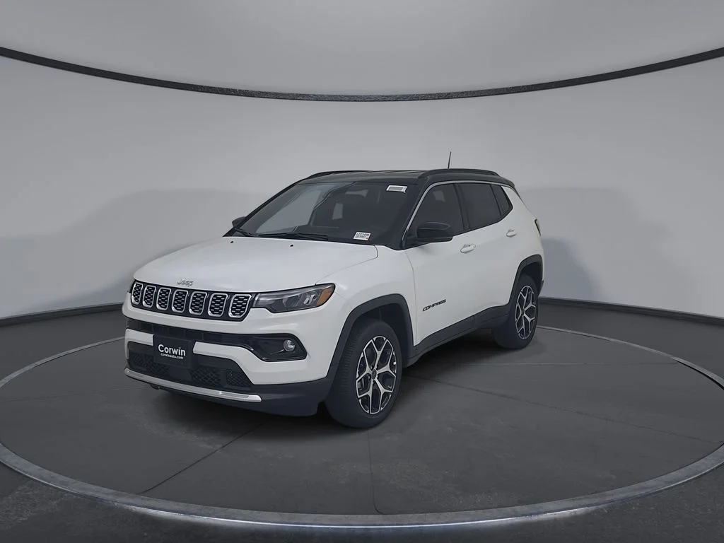 New 2026 Bright White Clear-Coat Exterior Paint Jeep Limited image 6