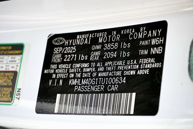 Certified Used 2026 White Hyundai SEL Sport image 34