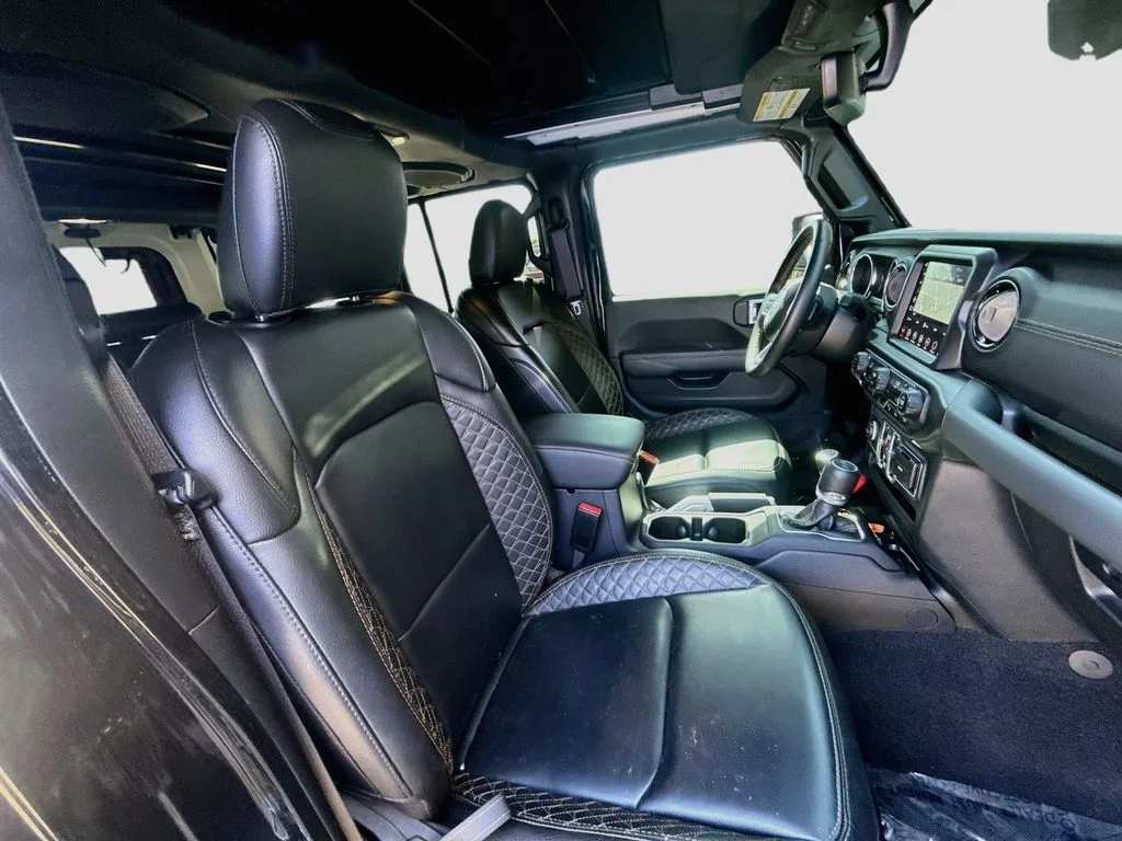 Used 2022 Black Jeep Unlimited Sahara 4xe image 29