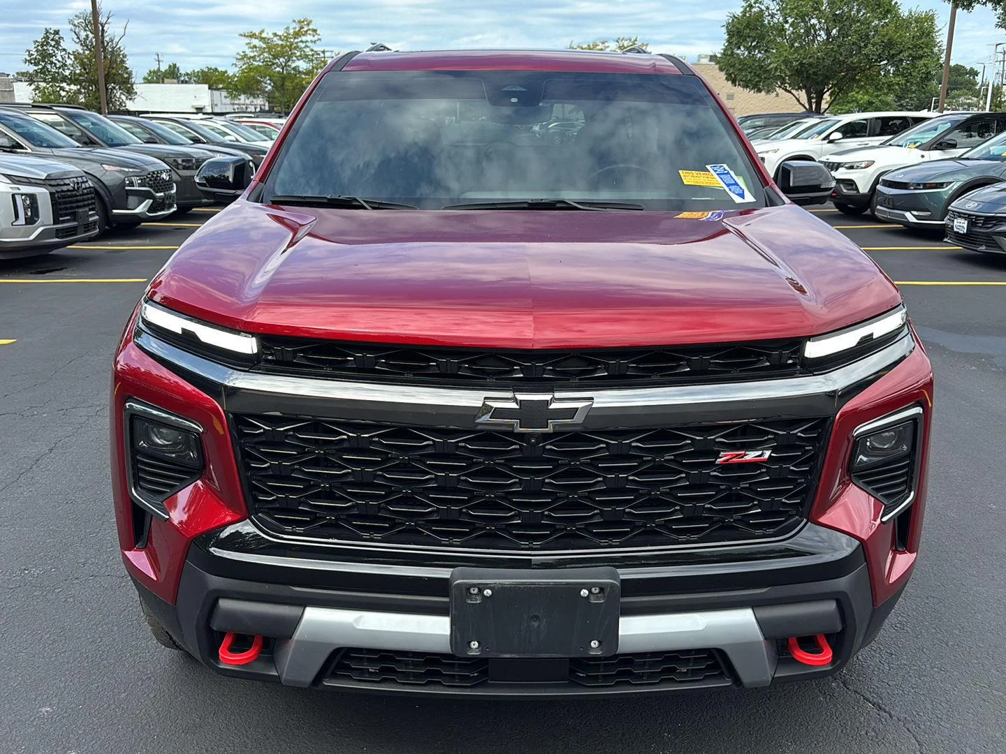 Used 2025 Radiant Red Tintcoat Chevrolet AWD Z71 image 2