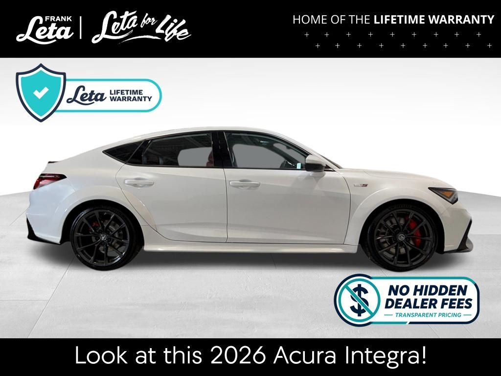New 2026 Platinum White Pearl Acura Type S image 8