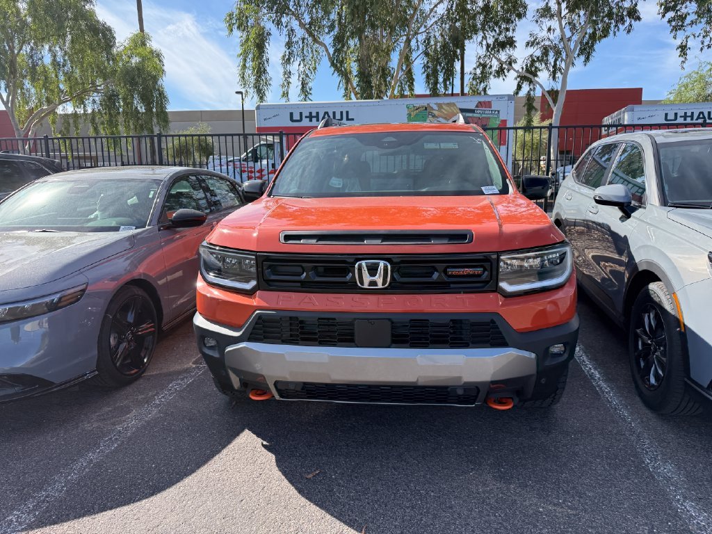 New 2026 Sunset Orange Honda TrailSport Elite image 2