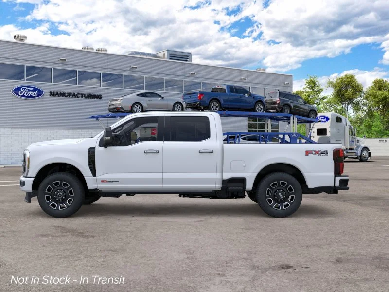 New 2026 Star White Metallic Tri-Coat Ford F-350® Platinum® image 4