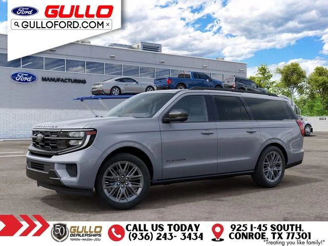 New 2027 Glacier Gray Metallic Tri-Coat Ford Platinum image 1