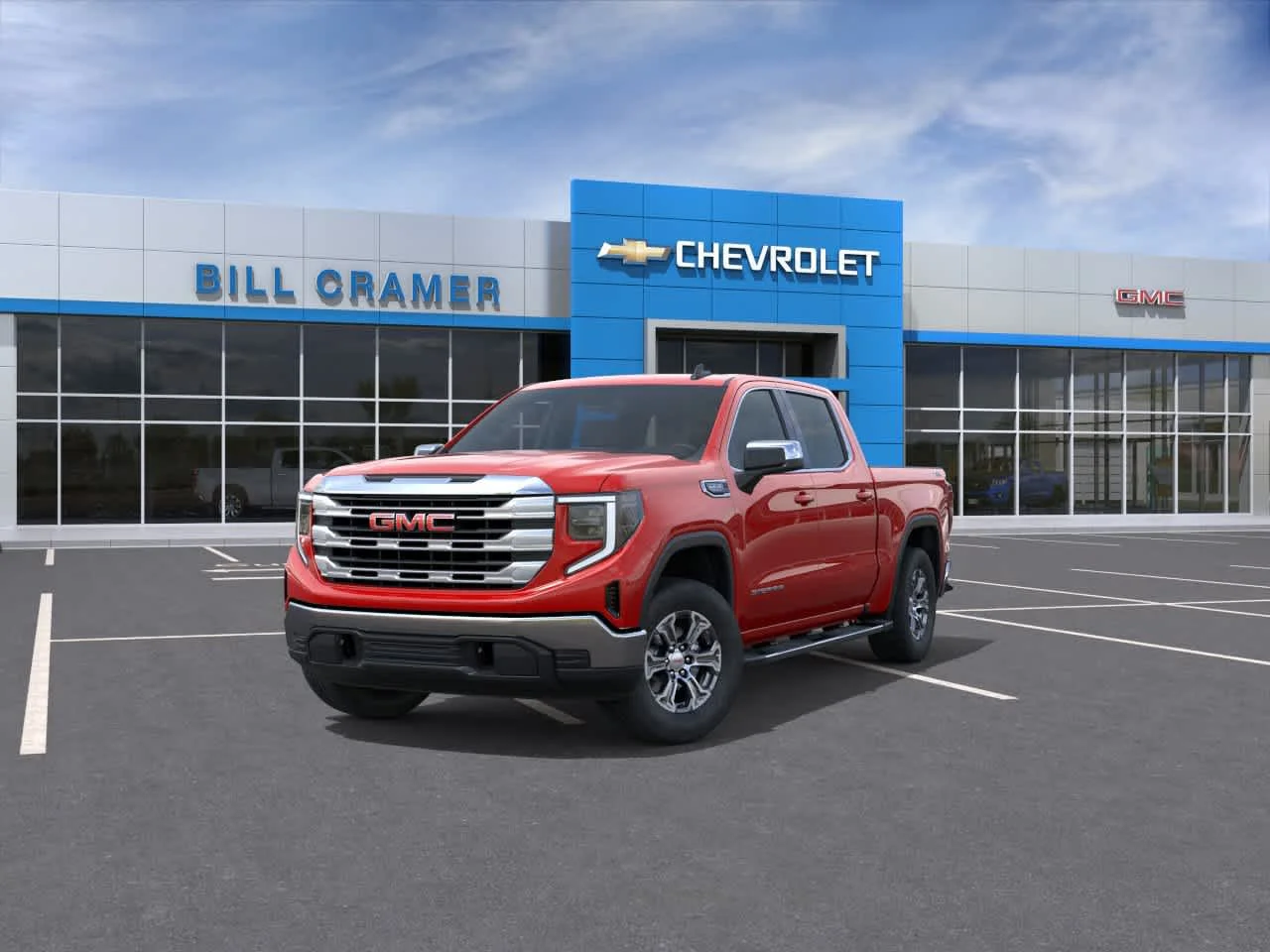 New 2026 Cardinal Red GMC SLE image 8