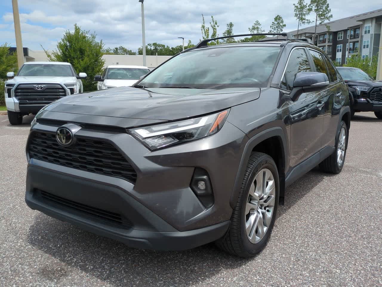 Certified Used 2024 Magnetic Gray Metallic Toyota XLE Premium image 2