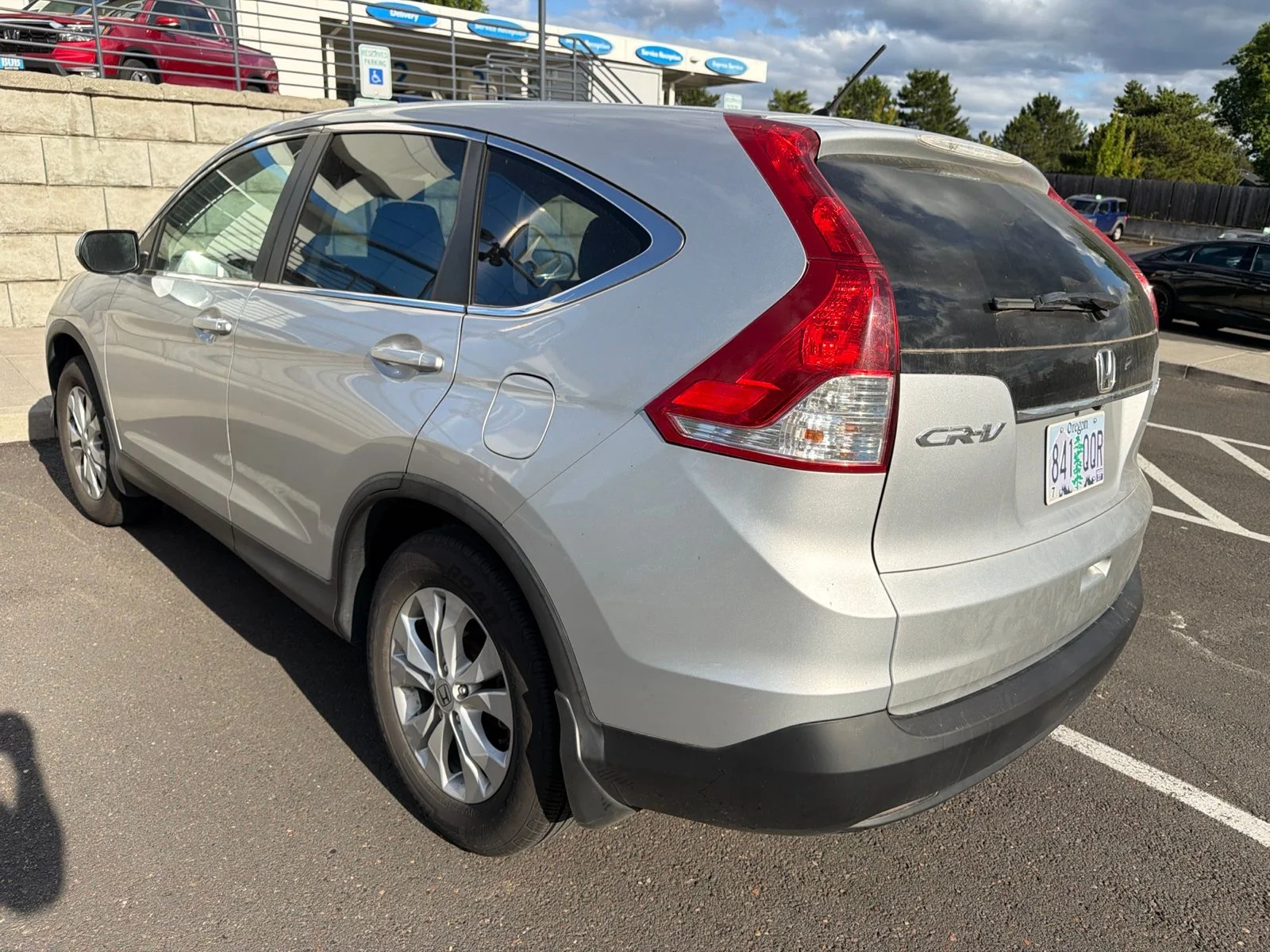 Used 2014 Alabaster Silver Metallic Honda EX image 6