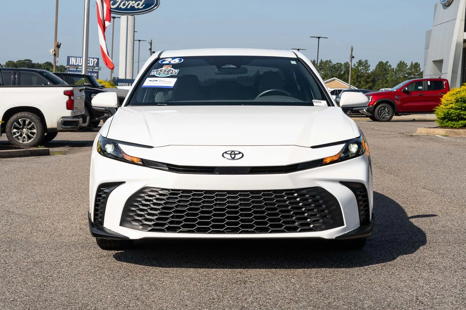 Used 2026 White Toyota SE image 1