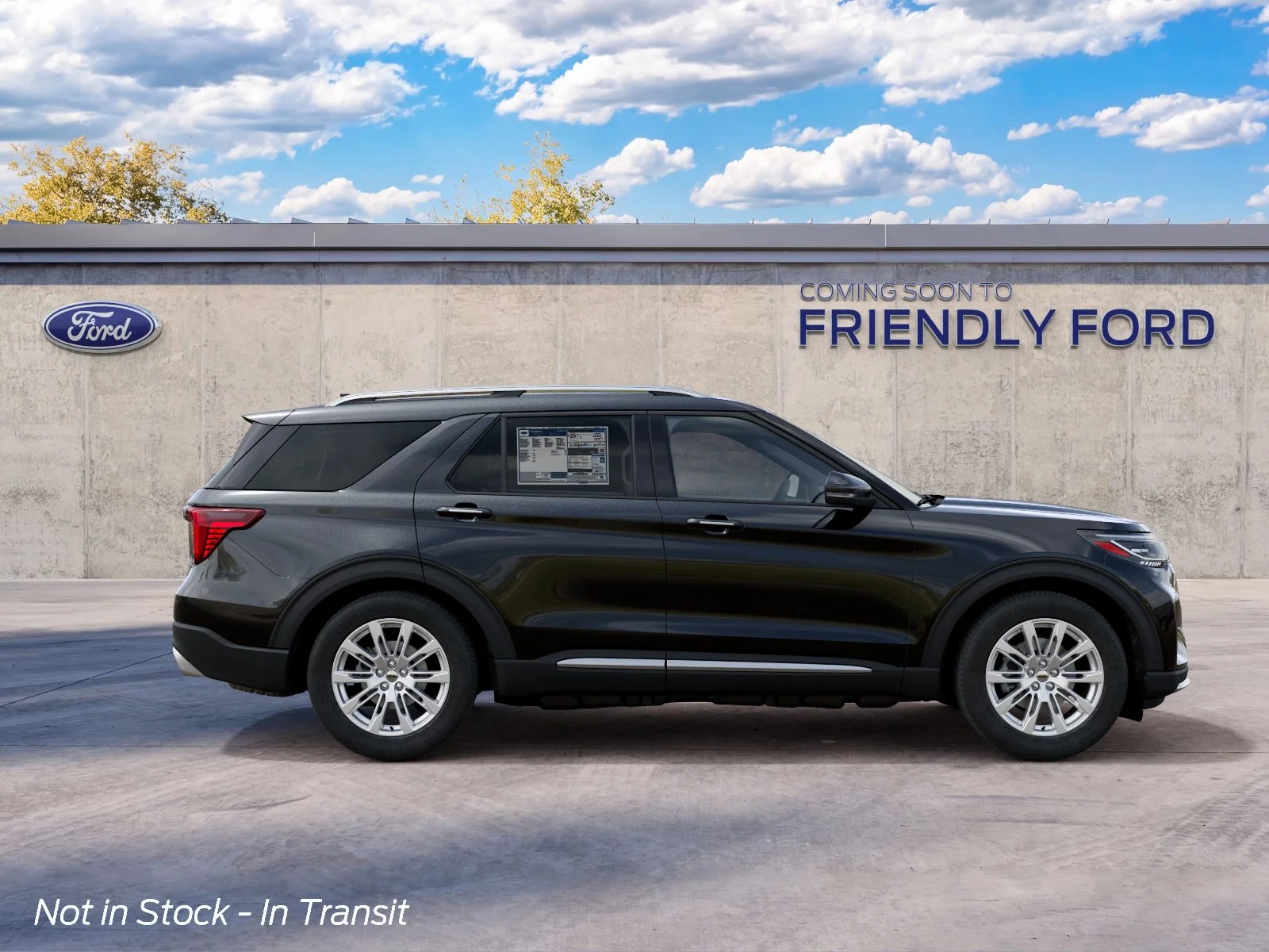 New 2027 Agate Black Metallic Ford Platinum™ image 5