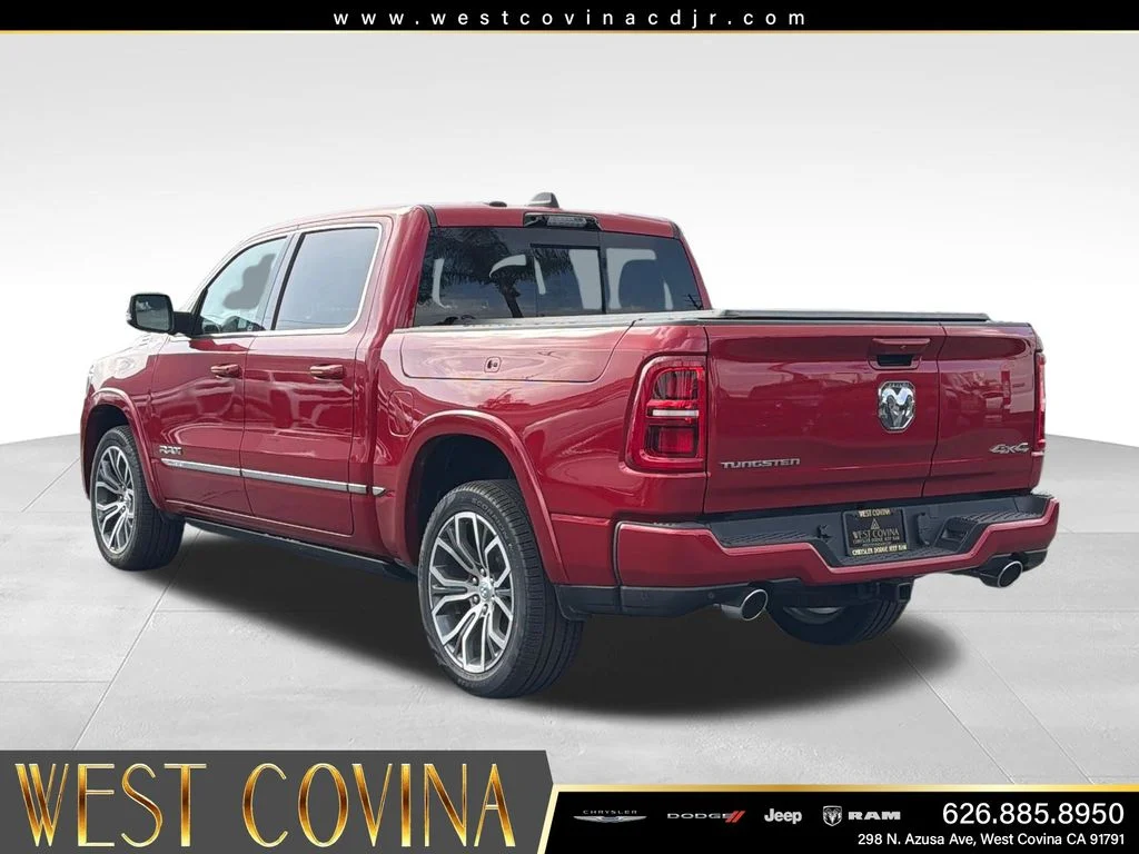 New 2026 Molten Red Pearl-Coat Exterior Paint RAM Tungsten image 3