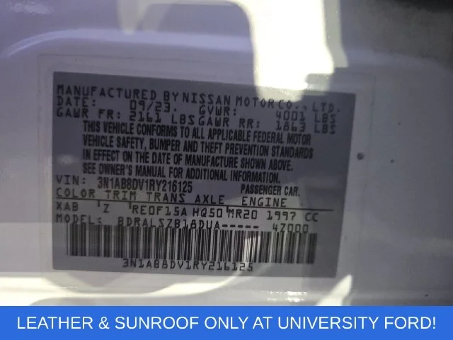 Used 2024 White Nissan SR image 34