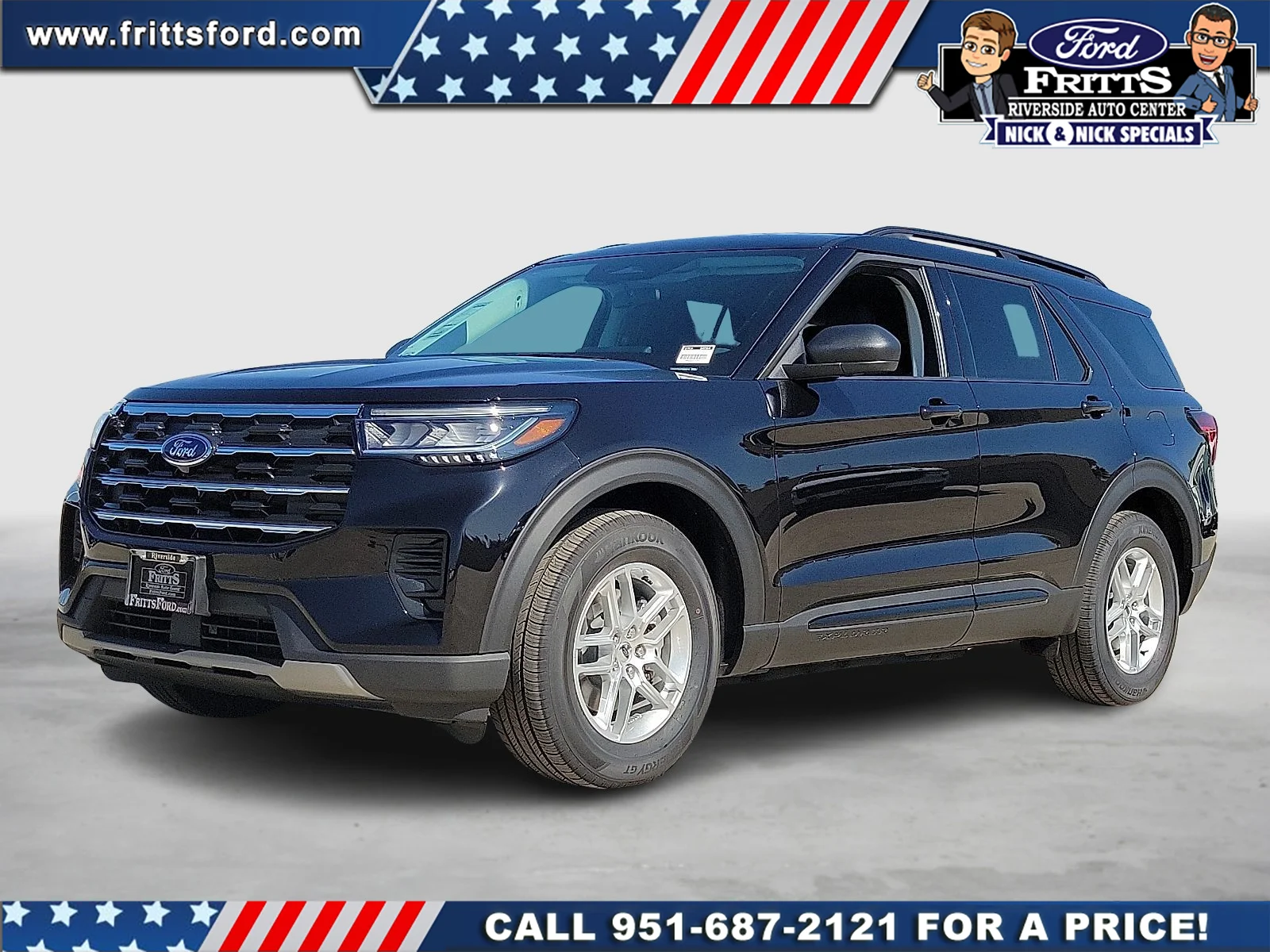 New 2026 Agate Black Metallic Ford Active image 1