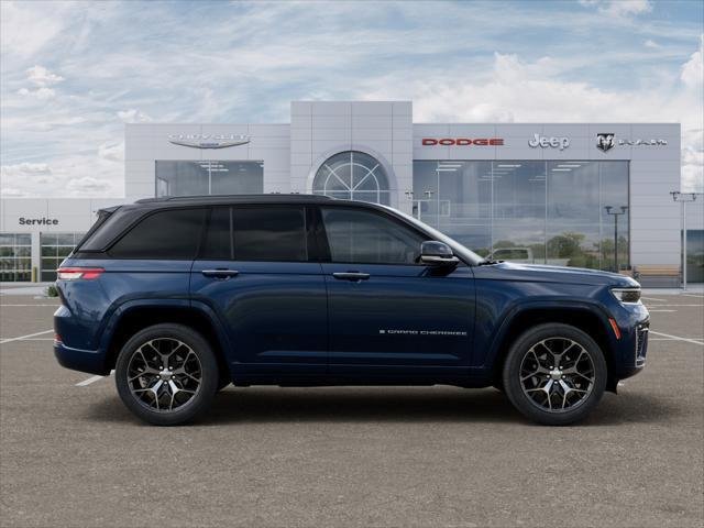 New 2026 Fathom Blue Pearl-Coat Exterior Paint Jeep Summit 4x4 image 73