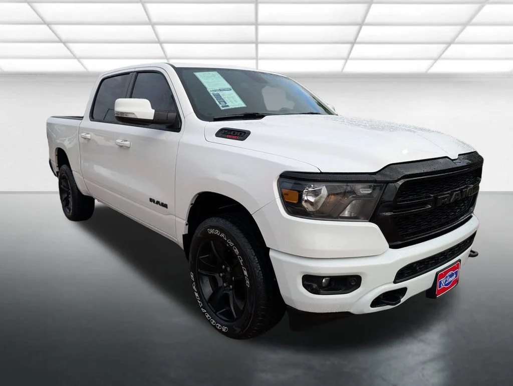 Used 2020 White Ram Lone Star Crew Cab 4x4 5